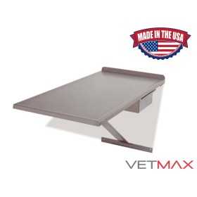 Classic Longitudinal Wall-Mounted Exam Table - VETMAX®