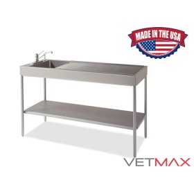 Classic 6 Stainless Steel Wet Table - VETMAX®