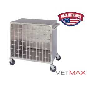 Regal Stainless Steel Transport Cage - VETMAX®