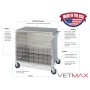 Regal Stainless Steel Transport Cage - VETMAX®