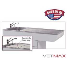Flat Stainless Steel Wet Table Rack - VETMAX®