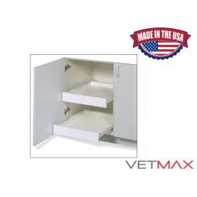 Regal Stainless Steel Pull-Out Trays for Stainless Steel Wet/Treatment Tables - VETMAX®