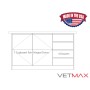 Treatment Table - 4 Drawers + 2 Cupboards Left (Pair Hinged Doors) - VETMAX®