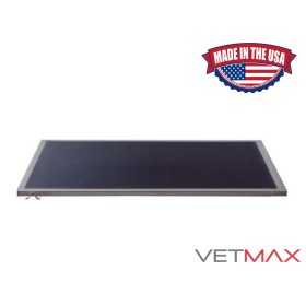 Black Vinyl Ribbed Mat (Treatment Table Accessory) - VETMAX®