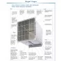 Cage Regal en Acier Inoxydable - Porte Simple - VETMAX®