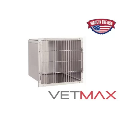 Regal Stainless Steel Cage - Single Door - VETMAX®