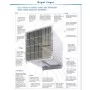 Gabbia Regal a Pavimento Riscaldata - Doppia Porta