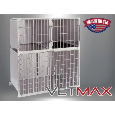 Regal Cage Arrangements - 121.92 cm Wide, 3 Cages - VETMAX®