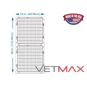 Arrangements de Cages Regal - 60,96 cm de Large, 2 Cages - VETMAX®