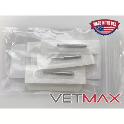 Latch Type Carbide Burs - Kit of 6 - VETMAX®