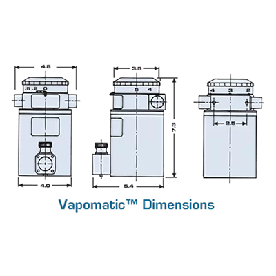 Vaporizzatore per Anestetico Vapomatico Isoflurano