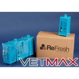 Botes de Filtro de Carbón EZ-258 ReFresh (Caja de 8 Paquetes) - VETMAX®