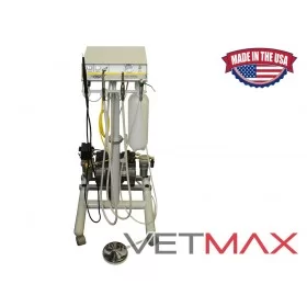 Unidade de Aire Dental Veterinaria de Alta Velocidade Scale-Aire con Compresor Baixo Demanda (+ Escalador Piezoeléctrico) - VETM