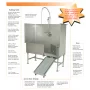 Stainless Steel Classic 15 Bathing Table - VETMAX®