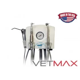 Drill-Aire Mini con Air High/Low Speed ​​y Air Water Jeringa - VETMAX®