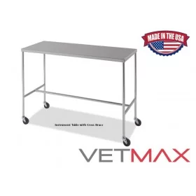 Stainless Steel Instrument Table - VETMAX®