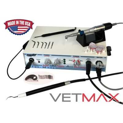 Tri-Mate Tandheelkundige Scaler, Polijstmachine, Elektrochirurgische Eenheid - VETMAX®