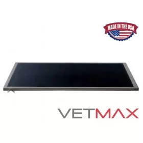 Black Vinyl Ribbed Mat (Lift Table Accessory) - VETMAX®