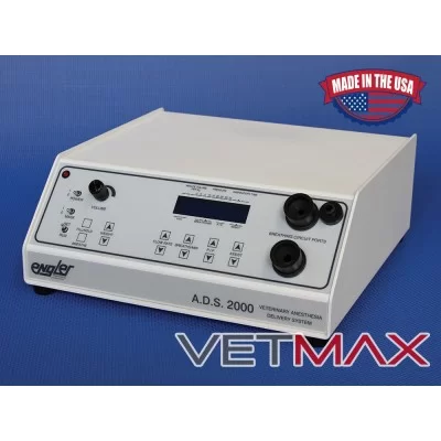 A.D.S 2000 Positive Pressure Ventilator (Stand Alone) - Anesthesia Delivery System w/ 220V 12 VOLT DC ADAPTER - VETMAX®