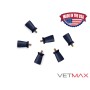 Screw on Rubber Prophy Cups (144 cups) Maintenance Free - VETMAX®